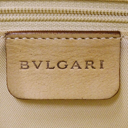 BVLGARI ブルガリ デコルテ 2wayバッグ ベージュ スエード レディース 【中古】