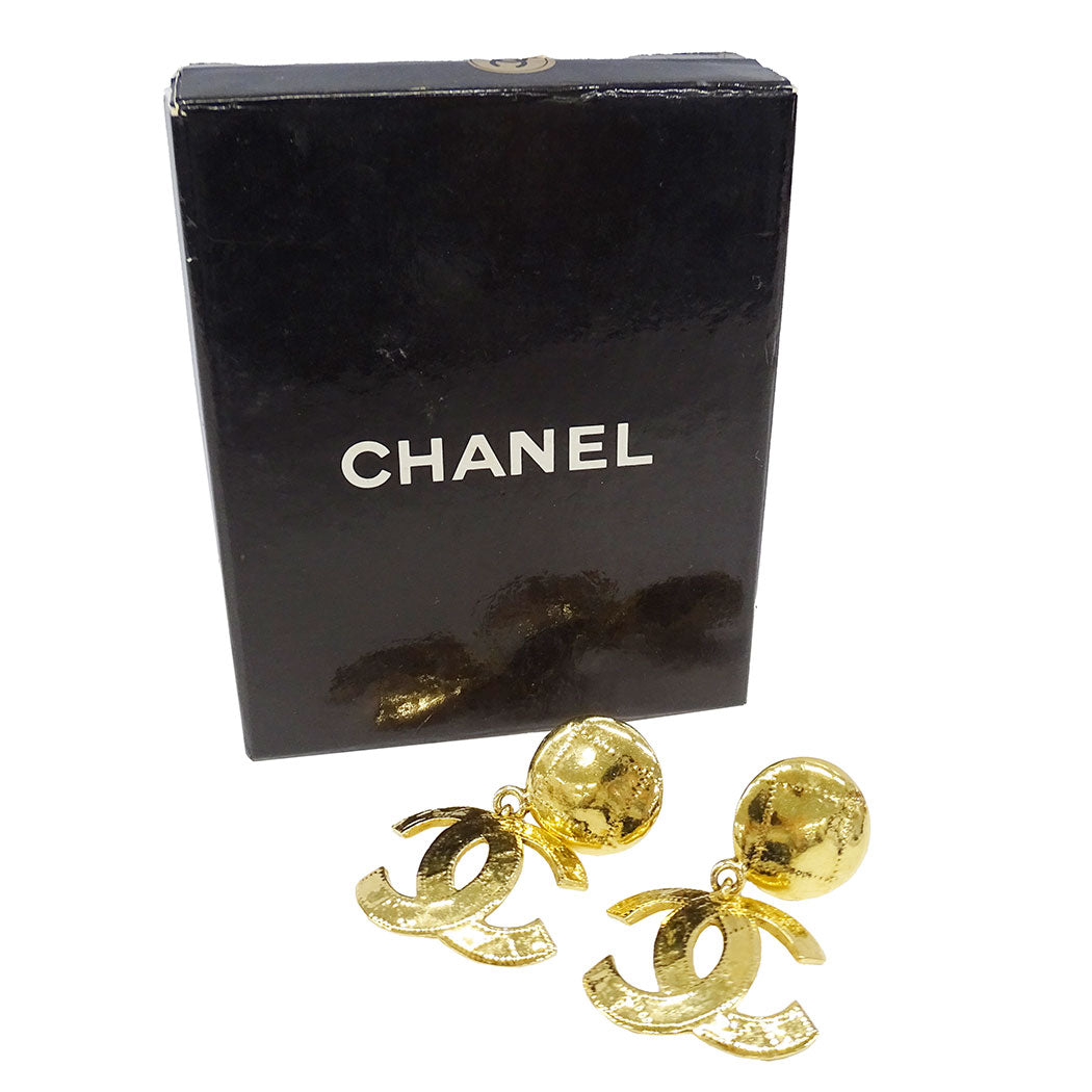 CHANEL シャネル イヤリング GP ゴールド レディース 【中古】