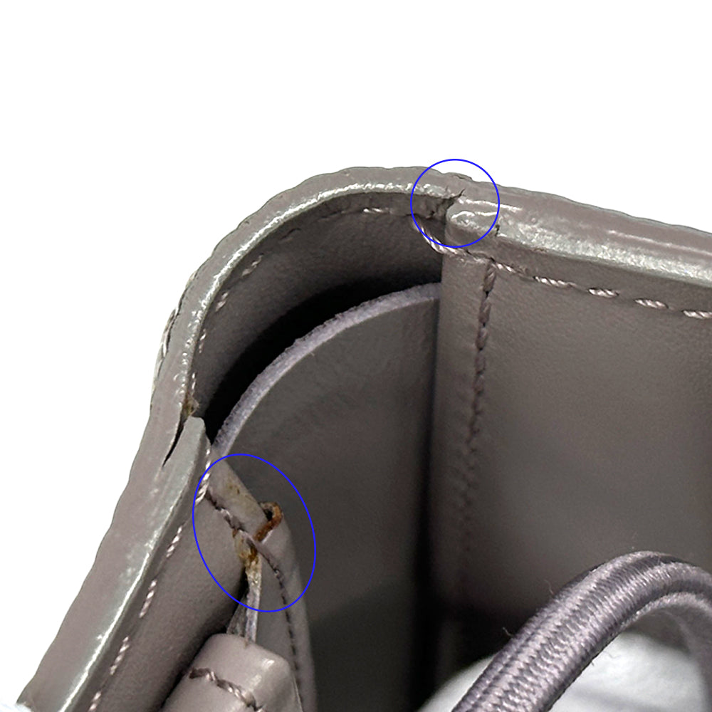 LOUIS VUITTON ルイ・ヴィトン ポルトフォイユ・エラスティック 二つ折り財布 エピ ライラック パープル M63468 エピレザー レディース メンズ 【中古】