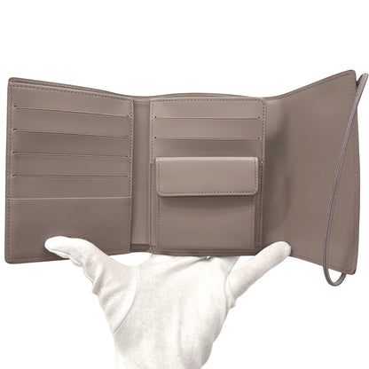 LOUIS VUITTON ルイ・ヴィトン ポルトフォイユ・エラスティック 二つ折り財布 エピ ライラック パープル M63468 エピレザー レディース メンズ 【中古】