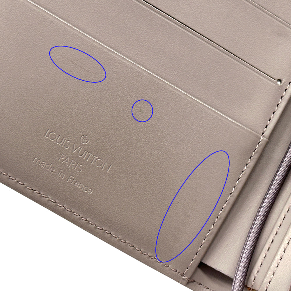LOUIS VUITTON ルイ・ヴィトン ポルトフォイユ・エラスティック 二つ折り財布 エピ ライラック パープル M63468 エピレザー レディース メンズ 【中古】