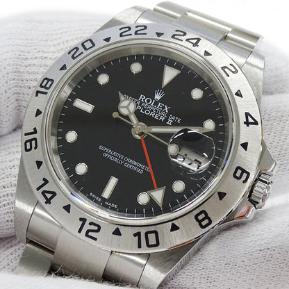 ROLEX ロレックス エクスプローラーII 16570 F番 メンズ 腕時計 自動巻き AT ステンレス 点検済み【中古】