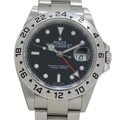 ROLEX ロレックス エクスプローラーII 16570 F番 メンズ 腕時計 自動巻き AT ステンレス 点検済み【中古】