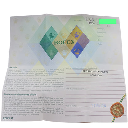 ROLEX ロレックス エクスプローラーII 16570 F番 メンズ 腕時計 自動巻き AT ステンレス 点検済み【中古】