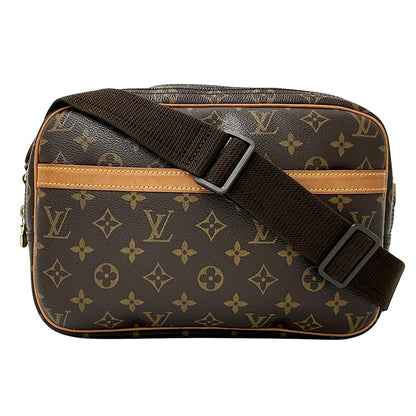 LOUIS VUITTON ルイ・ヴィトン リポーター PM ショルダーバッグ モノグラム M45254 レディース メンズ 【中古】