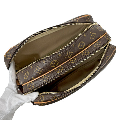 LOUIS VUITTON ルイ・ヴィトン リポーター PM ショルダーバッグ モノグラム M45254 レディース メンズ 【中古】