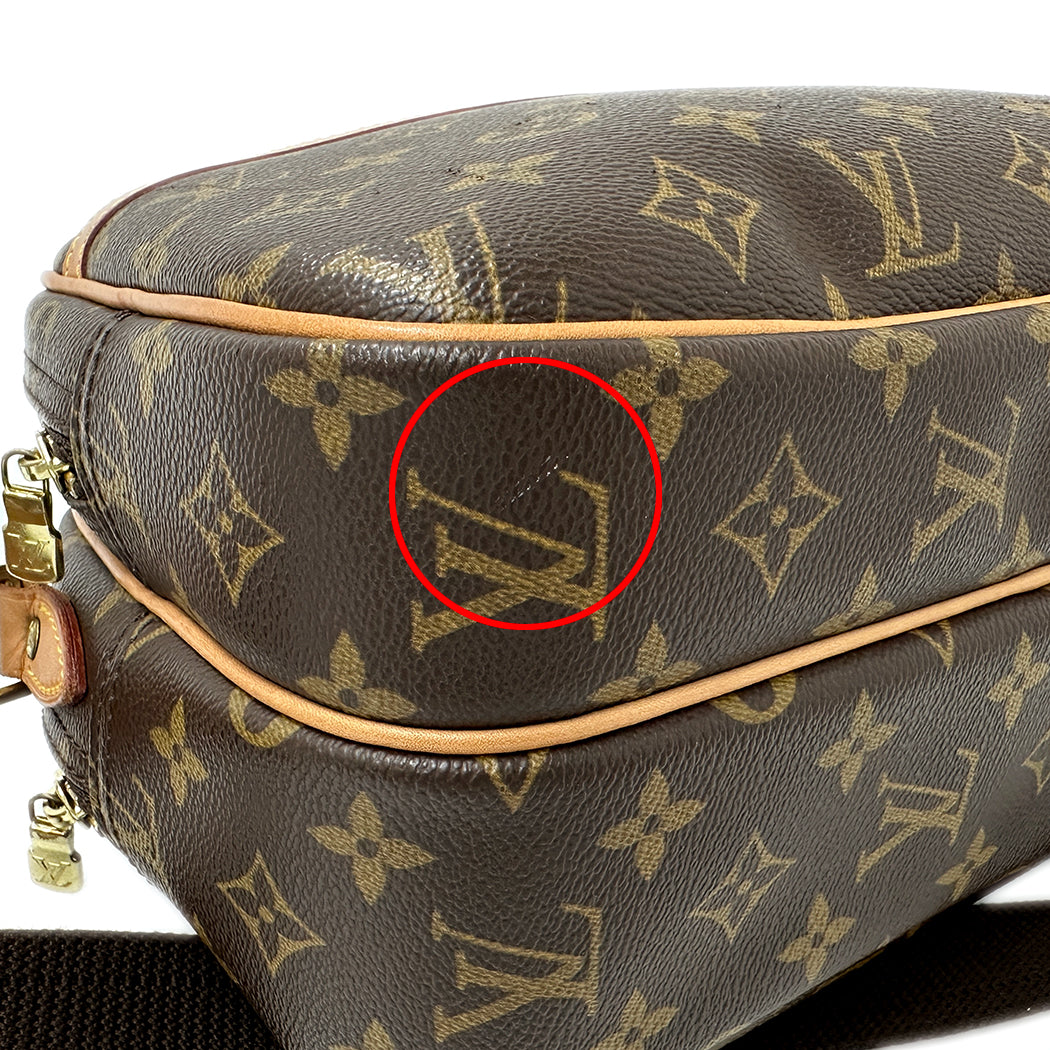 LOUIS VUITTON ルイ・ヴィトン リポーター PM ショルダーバッグ モノグラム M45254 レディース メンズ 【中古】