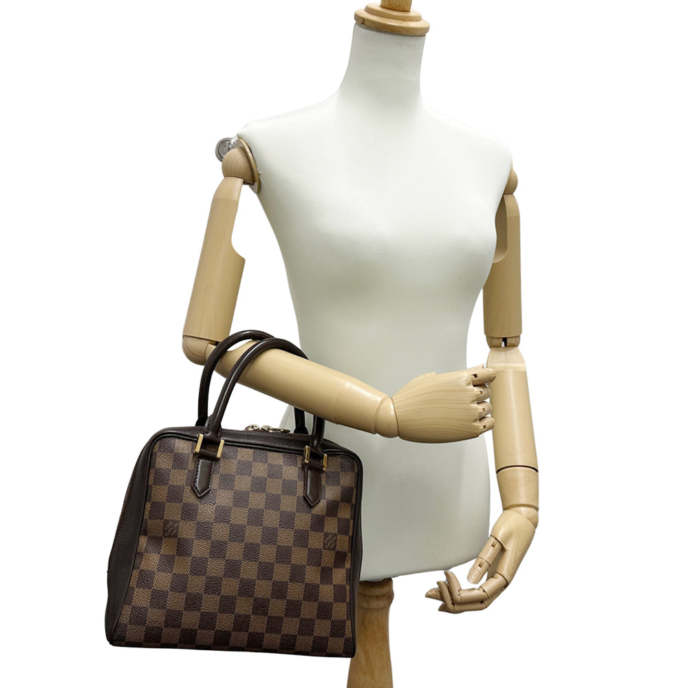 LOUIS VUITTON ルイ・ヴィトン ブレラ ハンドバッグ ダミエ エベヌ ブラウン N51150 レディース 【中古】