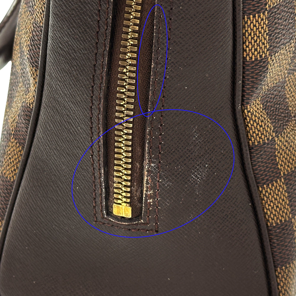 LOUIS VUITTON ルイ・ヴィトン ブレラ ハンドバッグ ダミエ エベヌ ブラウン N51150 レディース 【中古】