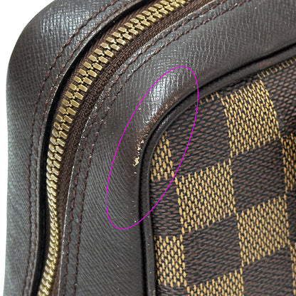 LOUIS VUITTON ルイ・ヴィトン ブレラ ハンドバッグ ダミエ エベヌ ブラウン N51150 レディース 【中古】