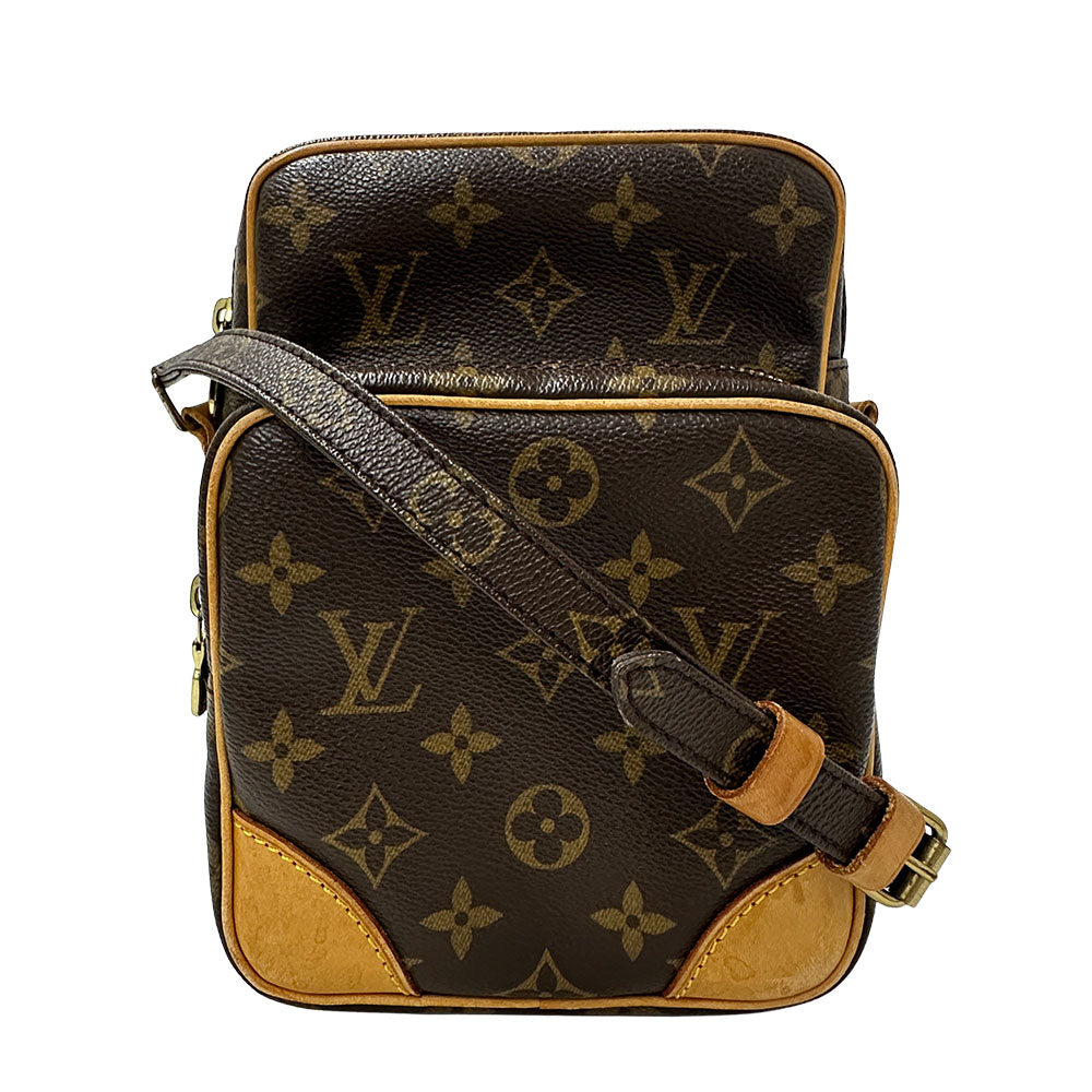 LOUIS VUITTON ルイ・ヴィトン アマゾン ショルダーバッグ モノグラム ブラウン M45236 モノグラムキャンバス レディース 【中古】