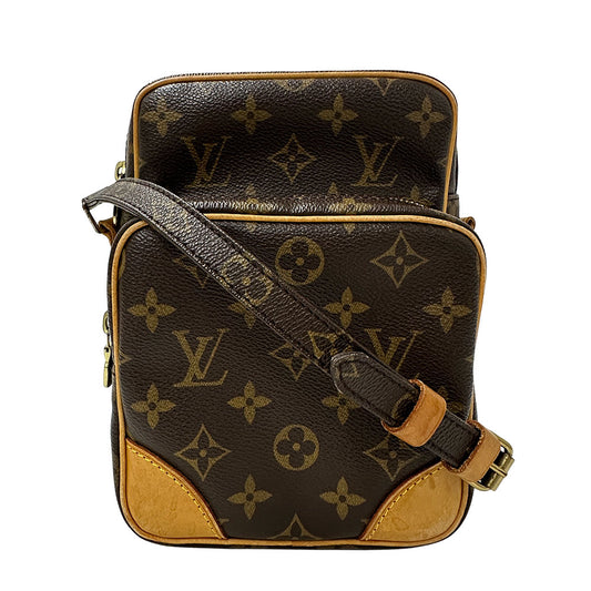 LOUIS VUITTON ルイ・ヴィトン アマゾン ショルダーバッグ モノグラム ブラウン M45236 モノグラムキャンバス レディース 【中古】