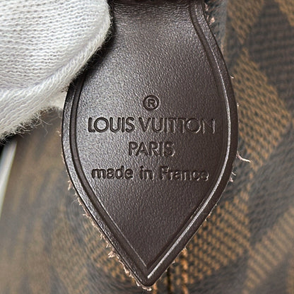 LOUIS VUITTON ルイ・ヴィトン サレヤ PM トートバッグ ダミエ エベヌ ブラウン N51183 レディース 【中古】