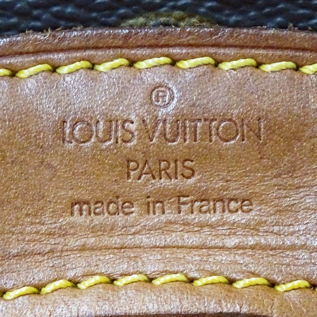 LOUIS VUITTON ルイ・ヴィトン ミニ・モンスリ リュック モノグラム ブラウン M51137 モノグラムキャンバス レディース 【中古】