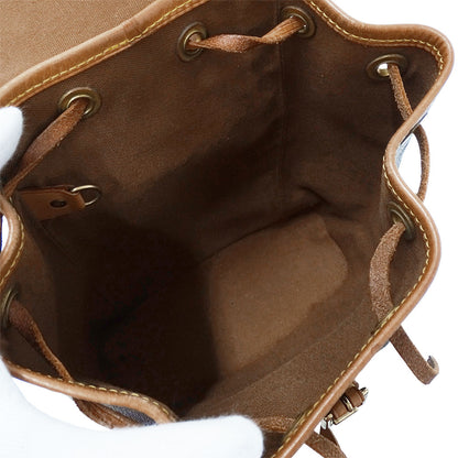 LOUIS VUITTON ルイ・ヴィトン ミニ・モンスリ リュック モノグラム ブラウン M51137 モノグラムキャンバス レディース 【中古】