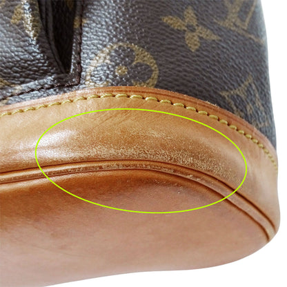 LOUIS VUITTON ルイ・ヴィトン ミニ・モンスリ リュック モノグラム ブラウン M51137 モノグラムキャンバス レディース 【中古】
