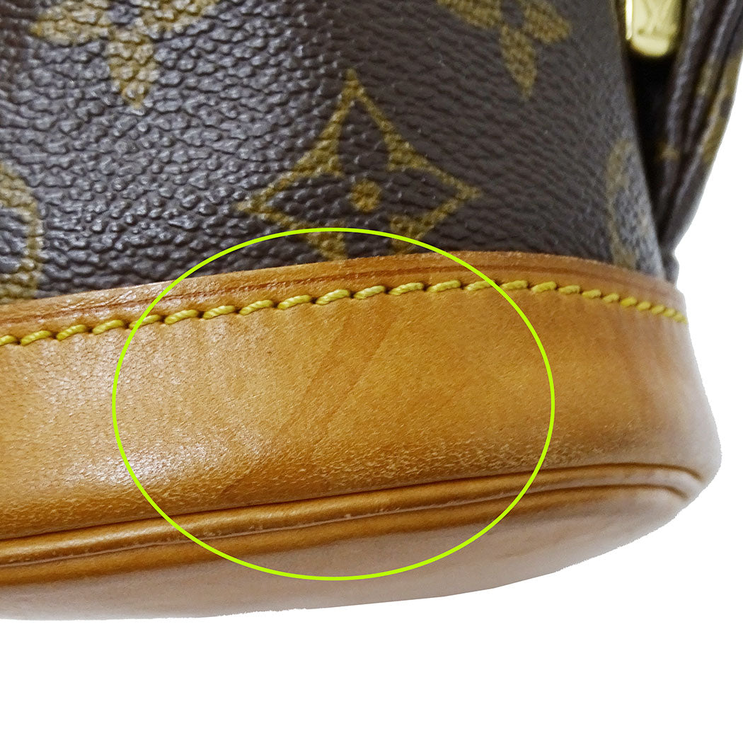 LOUIS VUITTON ルイ・ヴィトン ミニ・モンスリ リュック モノグラム ブラウン M51137 モノグラムキャンバス レディース 【中古】