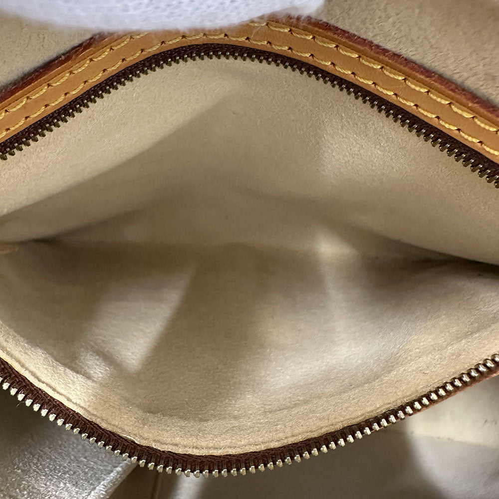 LOUIS VUITTON ルイ・ヴィトン ルーピング MM ショルダーバッグ モノグラム モノグラム M51146 モノグラムキャンバス レディース 【中古】