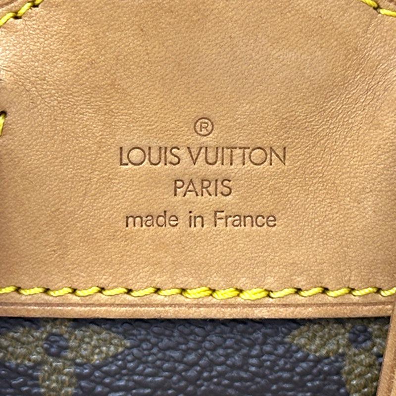 LOUIS VUITTON ルイ・ヴィトン モンスリ MM リュック モノグラム ブラウン M51136 レディース メンズ 【中古】