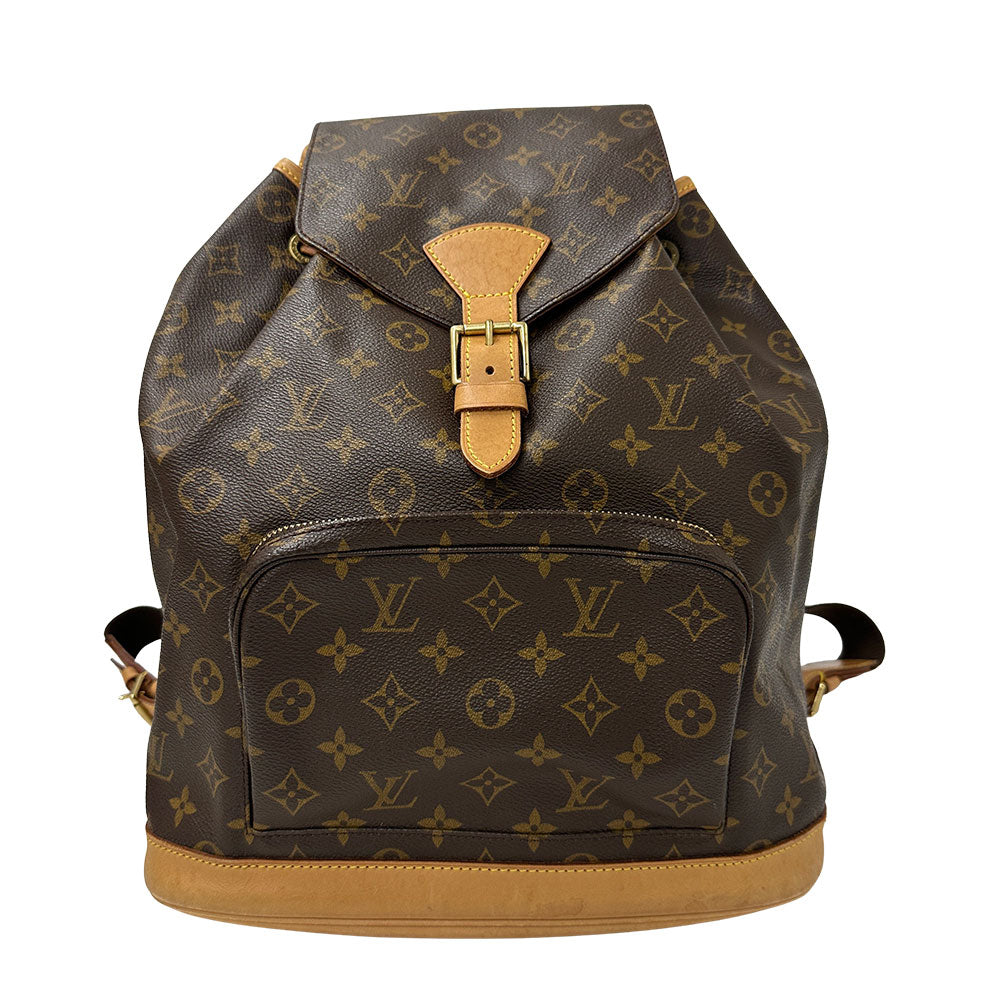 LOUIS VUITTON ルイ・ヴィトン モンスリ GM リュック モノグラム モノグラム M51135 モノグラムキャンバス レディース メンズ 【中古】