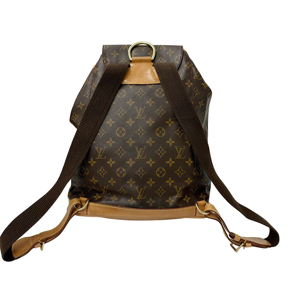 LOUIS VUITTON ルイ・ヴィトン モンスリ GM リュック モノグラム モノグラム M51135 モノグラムキャンバス レディース メンズ 【中古】