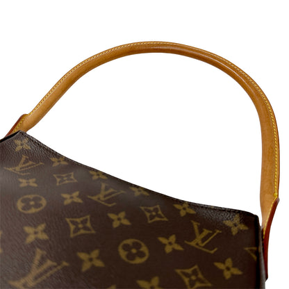 LOUIS VUITTON ルイ・ヴィトン ルーピング MM ショルダーバッグ モノグラム M51146 レディース 【中古】