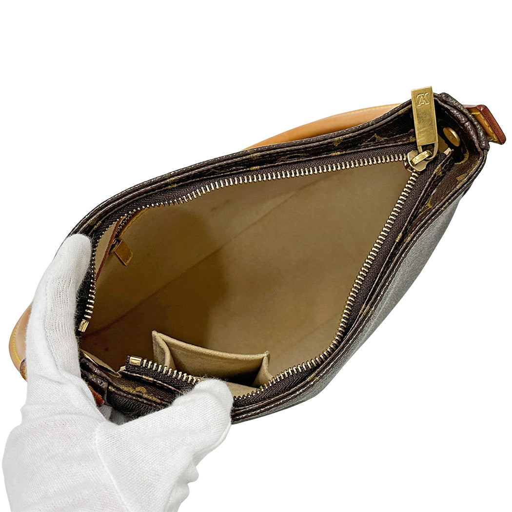 LOUIS VUITTON ルイ・ヴィトン ルーピング MM ショルダーバッグ モノグラム M51146 レディース 【中古】