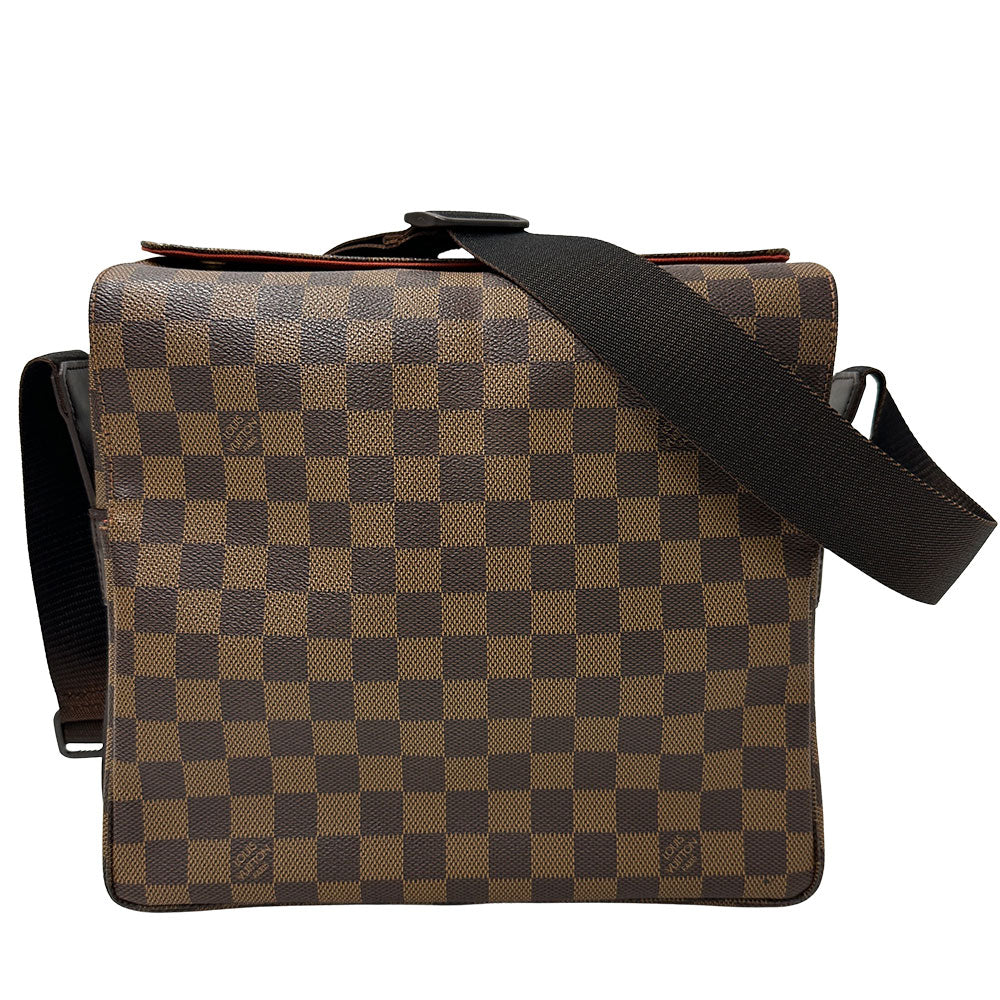 LOUIS VUITTON ルイ・ヴィトン ナヴィグリオ ショルダーバッグ ダミエ ダミエエベヌ N45255 ダミエキャンバス メンズ 【中古】