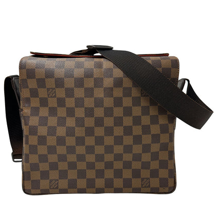 LOUIS VUITTON ルイ・ヴィトン ナヴィグリオ ショルダーバッグ ダミエ ダミエエベヌ N45255 ダミエキャンバス メンズ 【中古】
