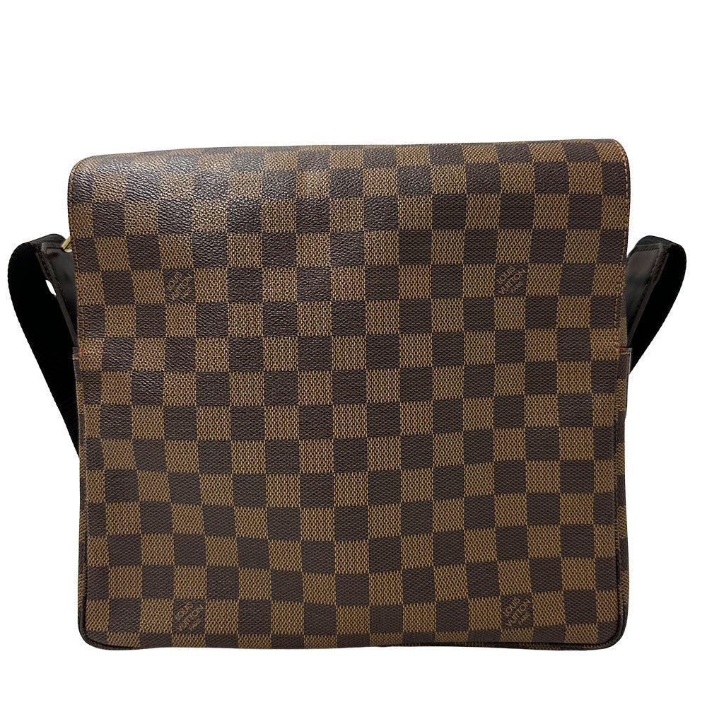 LOUIS VUITTON ルイ・ヴィトン ナヴィグリオ ショルダーバッグ ダミエ ダミエエベヌ N45255 ダミエキャンバス メンズ 【中古】