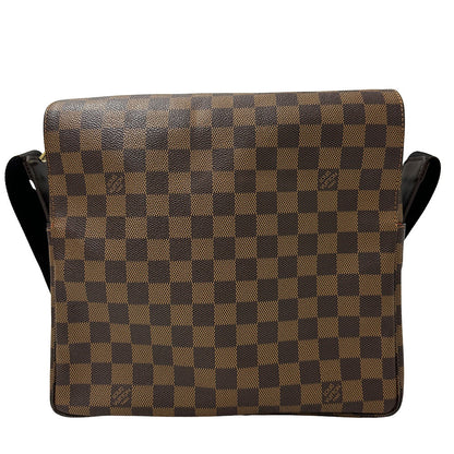 LOUIS VUITTON ルイ・ヴィトン ナヴィグリオ ショルダーバッグ ダミエ ダミエエベヌ N45255 ダミエキャンバス メンズ 【中古】
