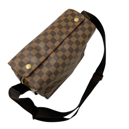 LOUIS VUITTON ルイ・ヴィトン ナヴィグリオ ショルダーバッグ ダミエ ダミエエベヌ N45255 ダミエキャンバス メンズ 【中古】