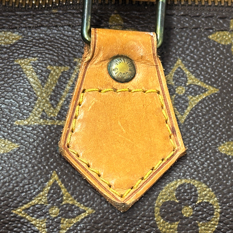 LOUIS VUITTON ルイ・ヴィトン スピーディ40 ハンドバッグ モノグラム ブラウン M41522 レディース メンズ 【中古】