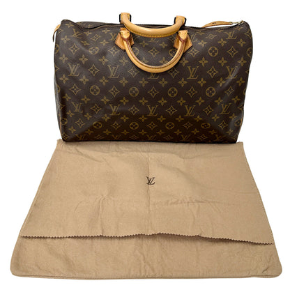 LOUIS VUITTON ルイ・ヴィトン スピーディ40 ハンドバッグ モノグラム ブラウン M41522 レディース メンズ 【中古】