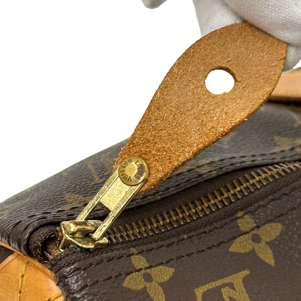 LOUIS VUITTON ルイ・ヴィトン スピーディ40 ハンドバッグ モノグラム ブラウン M41522 レディース メンズ 【中古】