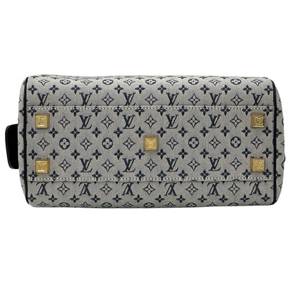 LOUIS VUITTON ルイ・ヴィトン ジョセフィーヌPM ハンドバッグ モノグラム ミニ ブルー M92214 レディース 【中古】