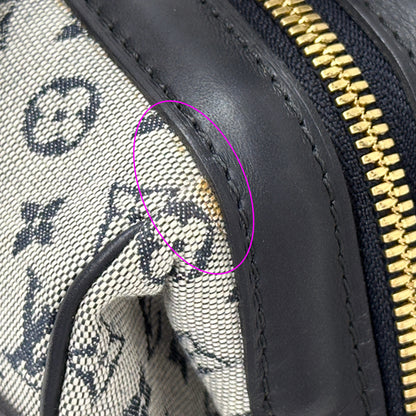 LOUIS VUITTON ルイ・ヴィトン ジョセフィーヌPM ハンドバッグ モノグラム ミニ ブルー M92214 レディース 【中古】