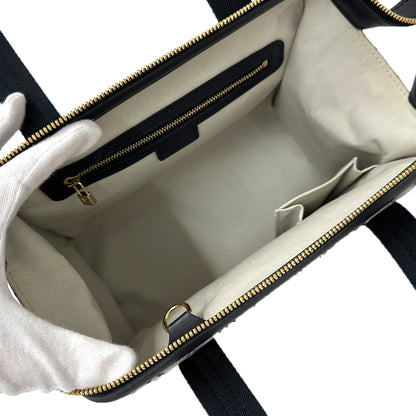 LOUIS VUITTON ルイ・ヴィトン ジョセフィーヌPM ハンドバッグ モノグラム ミニ ブルー M92214 レディース 【中古】