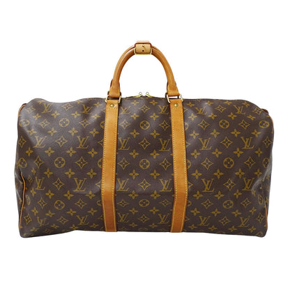 LOUIS VUITTON ルイ・ヴィトン キーポル50 ボストンバッグ モノグラム ブラウン M41426 モノグラムキャンバス レディース メンズ 【中古】