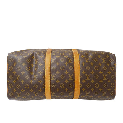 LOUIS VUITTON ルイ・ヴィトン キーポル50 ボストンバッグ モノグラム ブラウン M41426 モノグラムキャンバス レディース メンズ 【中古】