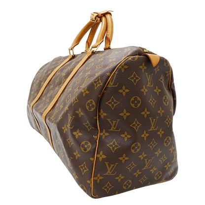 LOUIS VUITTON ルイ・ヴィトン キーポル50 ボストンバッグ モノグラム ブラウン M41426 モノグラムキャンバス レディース メンズ 【中古】