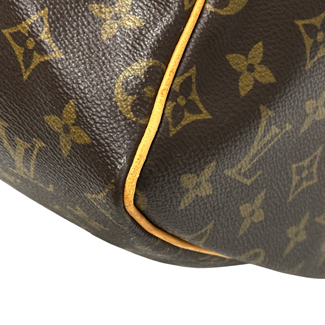 LOUIS VUITTON ルイ・ヴィトン キーポル 55 ボストンバッグ モノグラム ブラウン M41424 レディース メンズ 【中古】