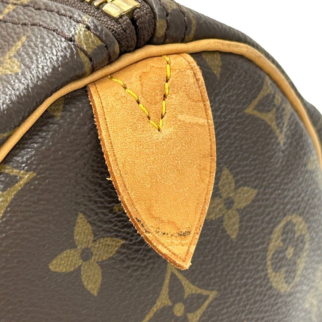 LOUIS VUITTON ルイ・ヴィトン キーポル 55 ボストンバッグ モノグラム ブラウン M41424 レディース メンズ 【中古】