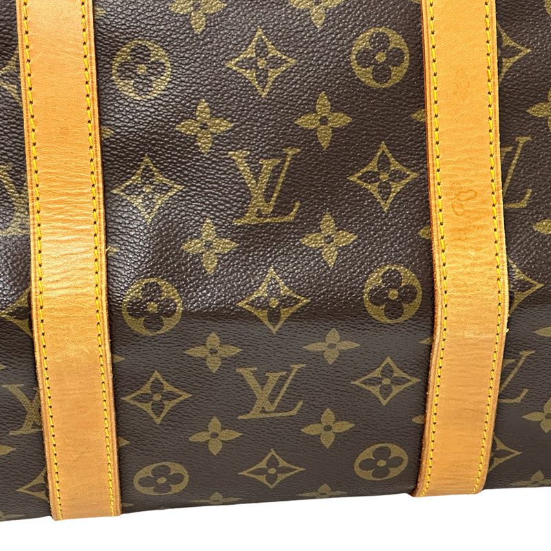 LOUIS VUITTON ルイ・ヴィトン キーポル 55 ボストンバッグ モノグラム ブラウン M41424 レディース メンズ 【中古】