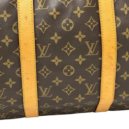 LOUIS VUITTON ルイ・ヴィトン キーポル50 ボストンバッグ モノグラム ブラウン M41426 レディース メンズ 【中古】