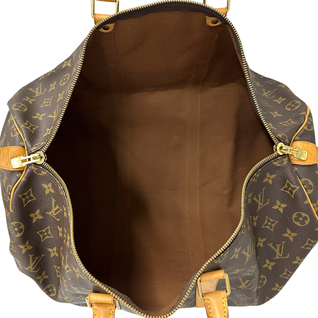 LOUIS VUITTON ルイ・ヴィトン キーポル50 ボストンバッグ モノグラム ブラウン M41426 レディース メンズ 【中古】