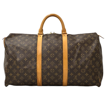 LOUIS VUITTON ルイ・ヴィトン キーポル50 ボストンバッグ モノグラム ブラウン M41426 レディース メンズ 【中古】