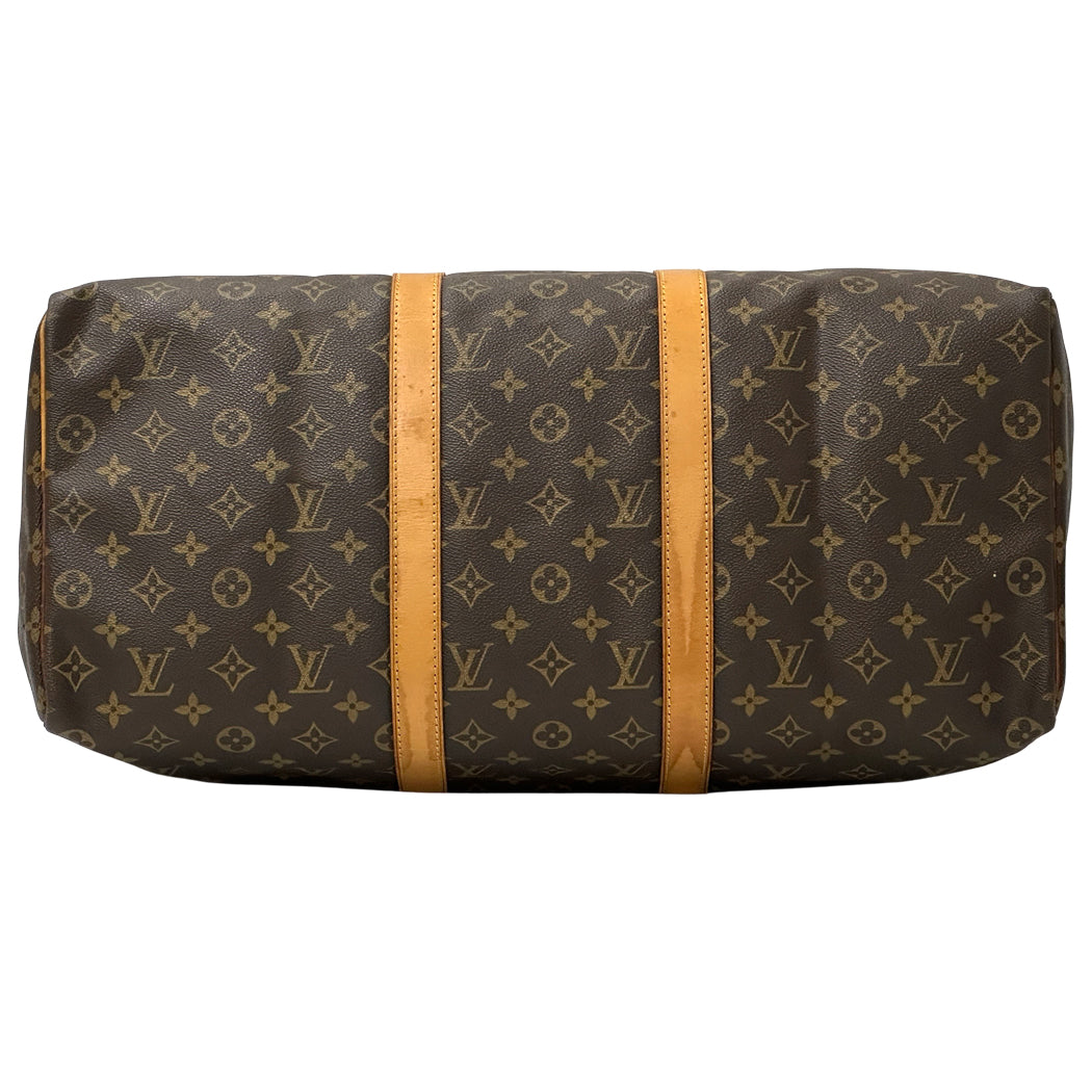 LOUIS VUITTON ルイ・ヴィトン キーポル50 ボストンバッグ モノグラム ブラウン M41426 レディース メンズ 【中古】