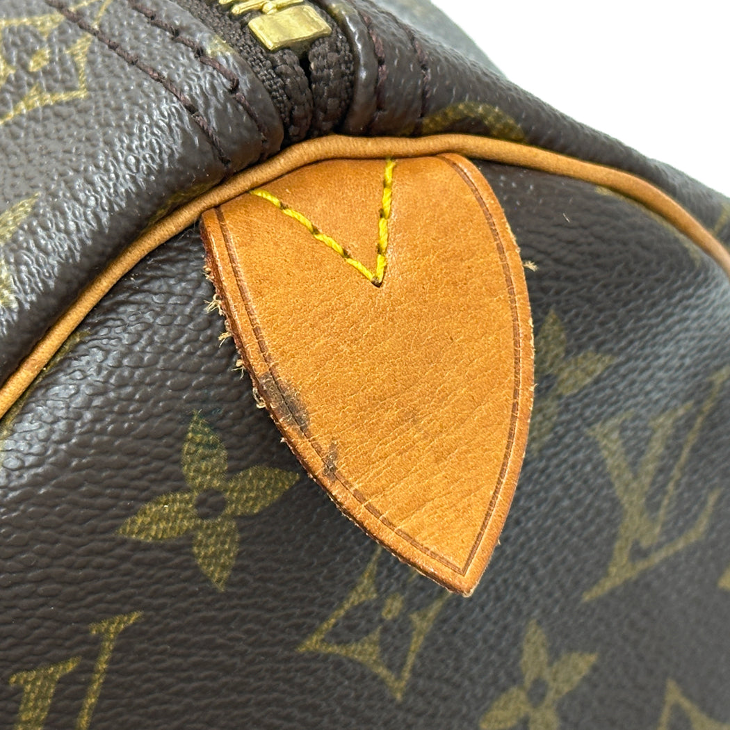 LOUIS VUITTON ルイ・ヴィトン キーポル45 ボストンバッグ モノグラム ブラウン M41428 レディース メンズ 【中古】