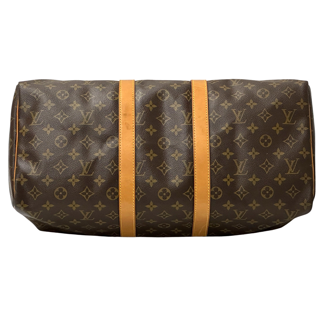 LOUIS VUITTON ルイ・ヴィトン キーポル45 ボストンバッグ モノグラム ブラウン M41428 レディース メンズ 【中古】